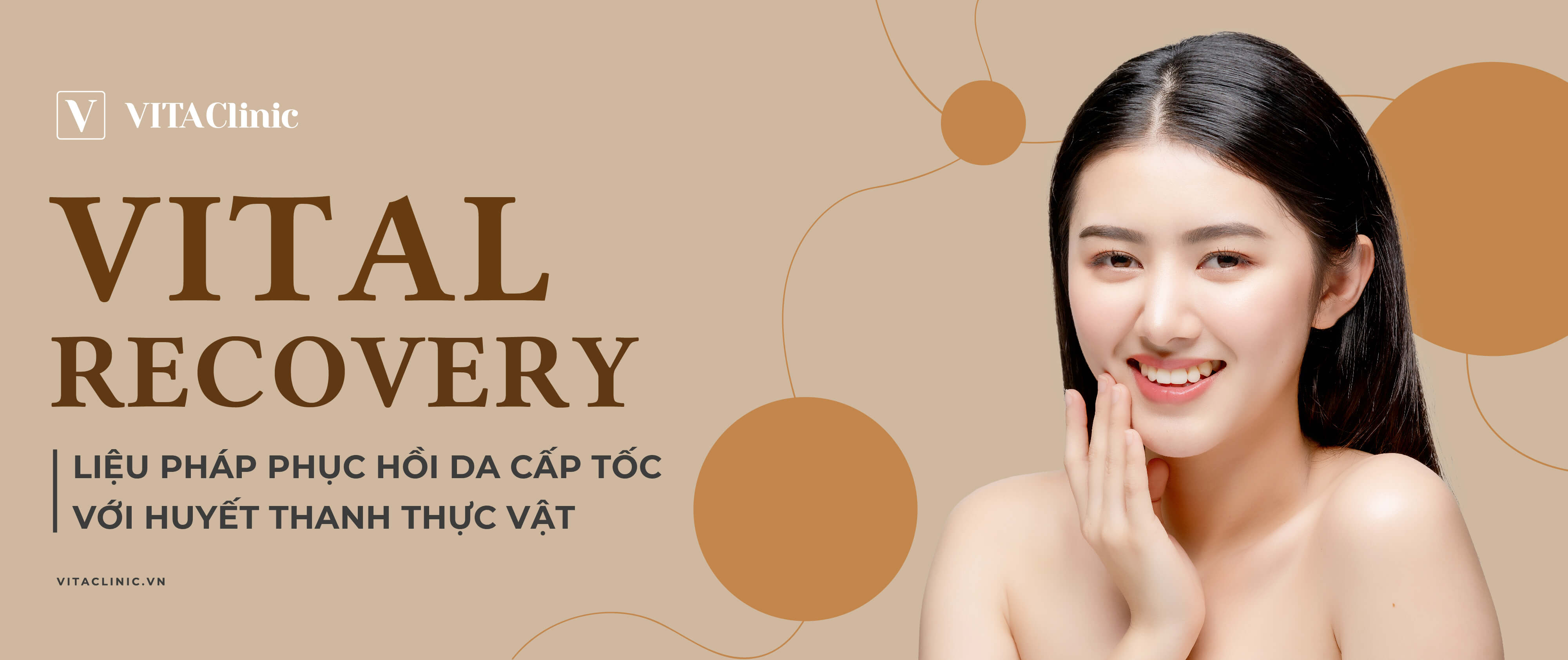 Phục hồi da sau khi tái tạo bằng liệu pháp Vital Recovery tại VITA Clinic